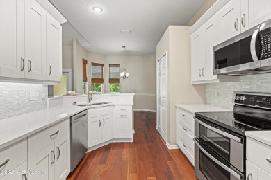 Tucked on a private 1.3-acre lot with no neighbor directly on Jacksonville Beach Golf Course in Florida - for sale on GolfHomes.com, golf home, golf lot