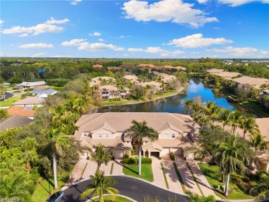 Lakefront serenity in Marbella at Spanish Wells! Welcome to on Spanish Wells Golf and Country Club in Florida - for sale on GolfHomes.com, golf home, golf lot