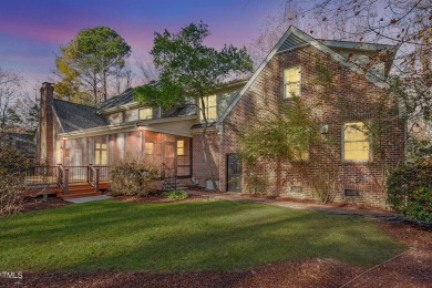 Showings start Friday January 10th! Super private executive home on Chapel Hill Country Club in North Carolina - for sale on GolfHomes.com, golf home, golf lot