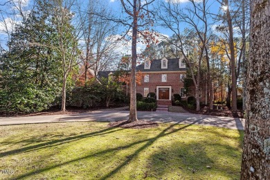 Showings start Friday January 10th! Super private executive home on Chapel Hill Country Club in North Carolina - for sale on GolfHomes.com, golf home, golf lot