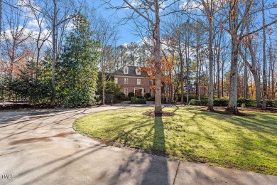 Showings start Friday January 10th! Super private executive home on Chapel Hill Country Club in North Carolina - for sale on GolfHomes.com, golf home, golf lot