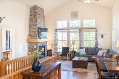 This stunning open Ranch plan is nestled at the end of a on Headwaters Golf Course At Granby Ranch in Colorado - for sale on GolfHomes.com, golf home, golf lot