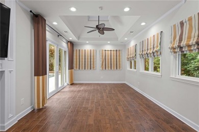 Experience the convenience of single-level living in this on Brookfield Country Club in Georgia - for sale on GolfHomes.com, golf home, golf lot