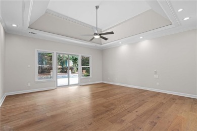 Experience the convenience of single-level living in this on Brookfield Country Club in Georgia - for sale on GolfHomes.com, golf home, golf lot