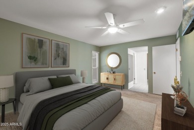 Location, location! This charming 3-bedroom, 2.5-bath home in on PalmBrook Country Club in Arizona - for sale on GolfHomes.com, golf home, golf lot
