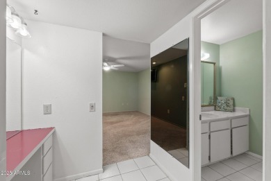 Location, location! This charming 3-bedroom, 2.5-bath home in on PalmBrook Country Club in Arizona - for sale on GolfHomes.com, golf home, golf lot