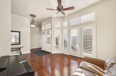 Enjoy single-level luxury living on the Sunbrook Golf Course in on Sunbrook Golf Course in Utah - for sale on GolfHomes.com, golf home, golf lot