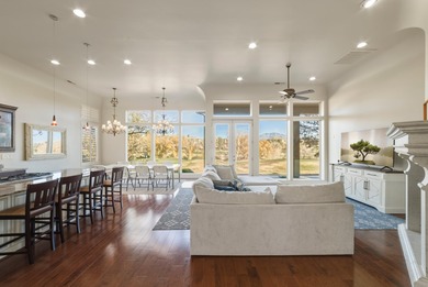 Enjoy single-level luxury living on the Sunbrook Golf Course in on Sunbrook Golf Course in Utah - for sale on GolfHomes.com, golf home, golf lot