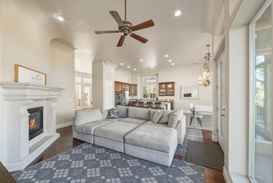 Enjoy single-level luxury living on the Sunbrook Golf Course in on Sunbrook Golf Course in Utah - for sale on GolfHomes.com, golf home, golf lot