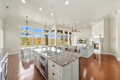 Enjoy single-level luxury living on the Sunbrook Golf Course in on Sunbrook Golf Course in Utah - for sale on GolfHomes.com, golf home, golf lot