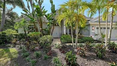 Welcome to this single-story home in the gated community of on University Park Country Club in Florida - for sale on GolfHomes.com, golf home, golf lot