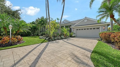 Welcome to this single-story home in the gated community of on University Park Country Club in Florida - for sale on GolfHomes.com, golf home, golf lot