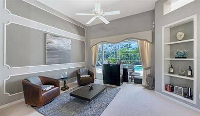 Welcome to this single-story home in the gated community of on University Park Country Club in Florida - for sale on GolfHomes.com, golf home, golf lot