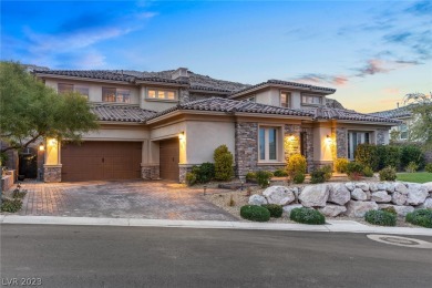 FORMER PHASE 2 MODEL HOME BOASTS MODERN CUSTOM FIXTURES & on Southern Highlands Golf Club in Nevada - for sale on GolfHomes.com, golf home, golf lot