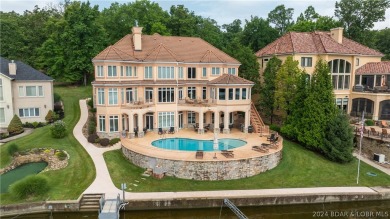 Luxury Mediterranean-Themed Home in Porto Cima Golf and Boating on The Club At Porto Cima in Missouri - for sale on GolfHomes.com, golf home, golf lot