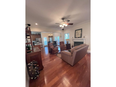 LAKEFRONT! Stately custom-built brick Colonial in sought-after on Old Bridge Golf Club in Kentucky - for sale on GolfHomes.com, golf home, golf lot