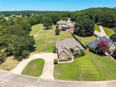 Welcome to this stunning 4-bedroom, 3.5-bathroom home nestled on on Eagle Crest Golf Course in Arkansas - for sale on GolfHomes.com, golf home, golf lot