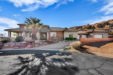 Stunning custom home on 1.10 acres in the gated community of on St. George Golf Course in Utah - for sale on GolfHomes.com, golf home, golf lot