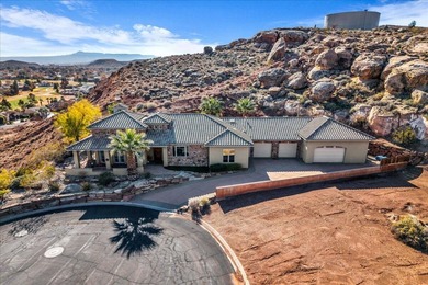 Stunning custom home on 1.10 acres in the gated community of on St. George Golf Course in Utah - for sale on GolfHomes.com, golf home, golf lot