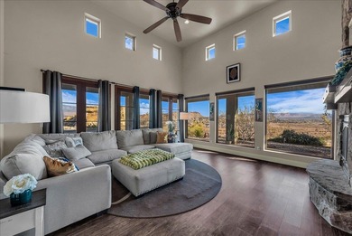 Stunning custom home on 1.10 acres in the gated community of on St. George Golf Course in Utah - for sale on GolfHomes.com, golf home, golf lot
