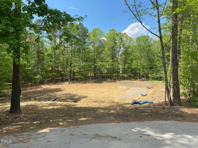 Building lot in the cul-de-sac on Sidney Hill recently cleared on Henderson Country Club in North Carolina - for sale on GolfHomes.com, golf home, golf lot