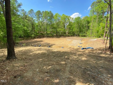 Building lot in the cul-de-sac on Sidney Hill recently cleared on Henderson Country Club in North Carolina - for sale on GolfHomes.com, golf home, golf lot