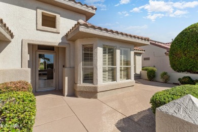 Discover this popular Palo Verde model nestled on the 7th green on Sun City Grand Golf Couse and Club in Arizona - for sale on GolfHomes.com, golf home, golf lot