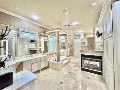 This incredible 8100+ sq ft custom home is a must-see! Step on Oakmont Country Club in Texas - for sale on GolfHomes.com, golf home, golf lot