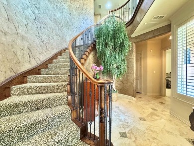 This incredible 8100+ sq ft custom home is a must-see! Step on Oakmont Country Club in Texas - for sale on GolfHomes.com, golf home, golf lot