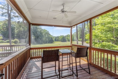 This custom executive home is not just a residence; it's a on Carolina Trace Country Club in North Carolina - for sale on GolfHomes.com, golf home, golf lot