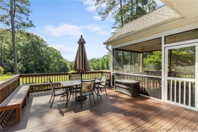 This custom executive home is not just a residence; it's a on Carolina Trace Country Club in North Carolina - for sale on GolfHomes.com, golf home, golf lot