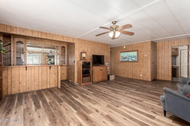 Step into your ideal 55+ lifestyle w/ this 2-bed/2-bath home in on Sun Lakes Country Club in Arizona - for sale on GolfHomes.com, golf home, golf lot