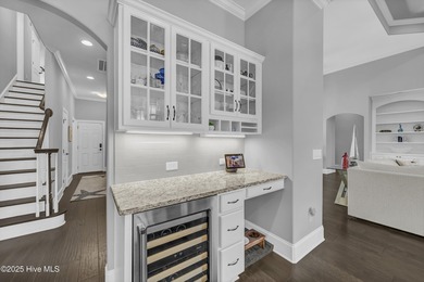 This exceptional home blends refined finishes, thoughtful design on Cape Fear National At Brunswick Forest in North Carolina - for sale on GolfHomes.com, golf home, golf lot