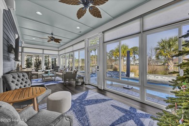 This exceptional home blends refined finishes, thoughtful design on Cape Fear National At Brunswick Forest in North Carolina - for sale on GolfHomes.com, golf home, golf lot