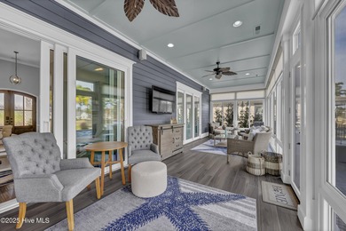 This exceptional home blends refined finishes, thoughtful design on Cape Fear National At Brunswick Forest in North Carolina - for sale on GolfHomes.com, golf home, golf lot