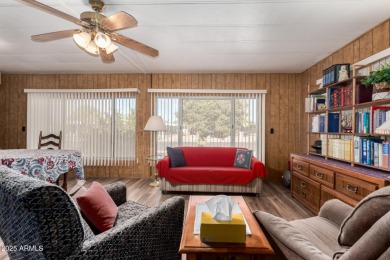 Step into your ideal 55+ lifestyle w/ this 2-bed/2-bath home in on Sun Lakes Country Club in Arizona - for sale on GolfHomes.com, golf home, golf lot