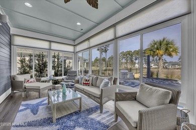 This exceptional home blends refined finishes, thoughtful design on Cape Fear National At Brunswick Forest in North Carolina - for sale on GolfHomes.com, golf home, golf lot