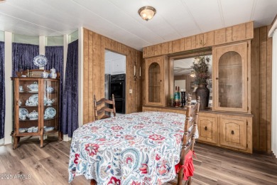 Step into your ideal 55+ lifestyle w/ this 2-bed/2-bath home in on Sun Lakes Country Club in Arizona - for sale on GolfHomes.com, golf home, golf lot