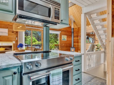 Discover this charming Gearhart West A-frame retreat. Set across on Gearhart Golf Links in Oregon - for sale on GolfHomes.com, golf home, golf lot