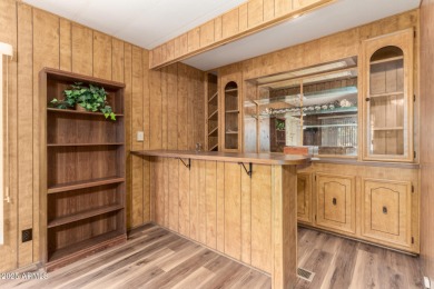 Step into your ideal 55+ lifestyle w/ this 2-bed/2-bath home in on Sun Lakes Country Club in Arizona - for sale on GolfHomes.com, golf home, golf lot