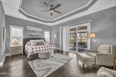 This exceptional home blends refined finishes, thoughtful design on Cape Fear National At Brunswick Forest in North Carolina - for sale on GolfHomes.com, golf home, golf lot
