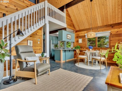 Discover this charming Gearhart West A-frame retreat. Set across on Gearhart Golf Links in Oregon - for sale on GolfHomes.com, golf home, golf lot