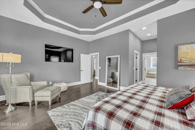 This exceptional home blends refined finishes, thoughtful design on Cape Fear National At Brunswick Forest in North Carolina - for sale on GolfHomes.com, golf home, golf lot