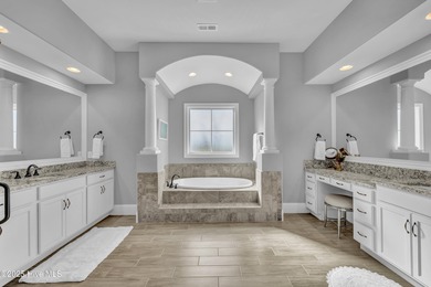 This exceptional home blends refined finishes, thoughtful design on Cape Fear National At Brunswick Forest in North Carolina - for sale on GolfHomes.com, golf home, golf lot