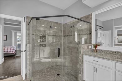 This exceptional home blends refined finishes, thoughtful design on Cape Fear National At Brunswick Forest in North Carolina - for sale on GolfHomes.com, golf home, golf lot