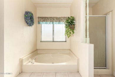 Step into your ideal 55+ lifestyle w/ this 2-bed/2-bath home in on Sun Lakes Country Club in Arizona - for sale on GolfHomes.com, golf home, golf lot
