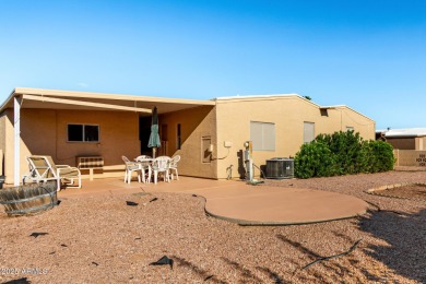 Step into your ideal 55+ lifestyle w/ this 2-bed/2-bath home in on Sun Lakes Country Club in Arizona - for sale on GolfHomes.com, golf home, golf lot