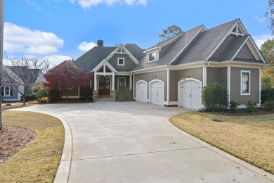 This stunning 4-bedroom, 4.5-bath lakefront home on the Richland on Harbor Club Golf and Country Club in Georgia - for sale on GolfHomes.com, golf home, golf lot