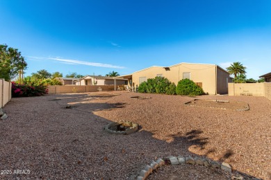 Step into your ideal 55+ lifestyle w/ this 2-bed/2-bath home in on Sun Lakes Country Club in Arizona - for sale on GolfHomes.com, golf home, golf lot