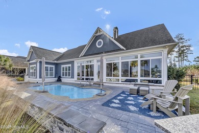 This exceptional home blends refined finishes, thoughtful design on Cape Fear National At Brunswick Forest in North Carolina - for sale on GolfHomes.com, golf home, golf lot